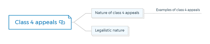 Class 4 appeals