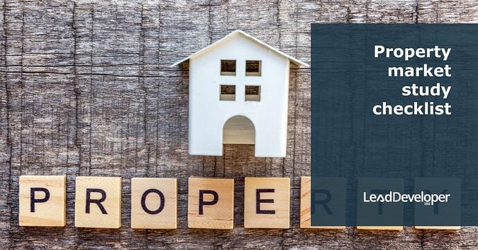 Property-market-study-checklist