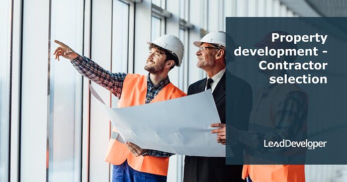 Property-development-Contractor-selection