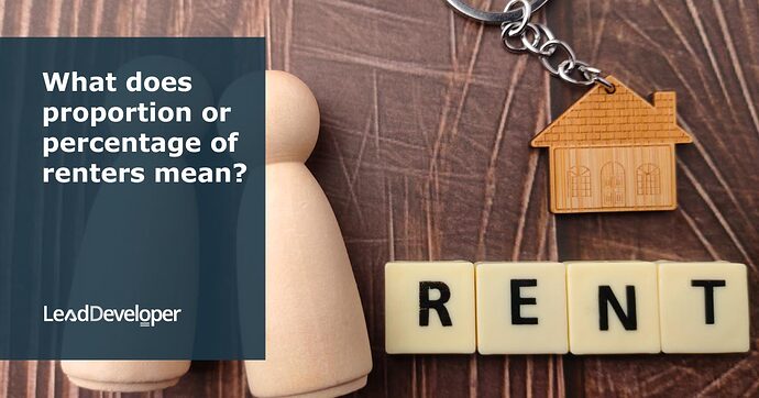 What-does-proportion-or-percentage-of-renters-mean