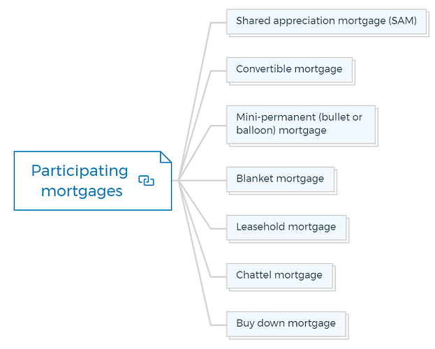 Participating mortgages