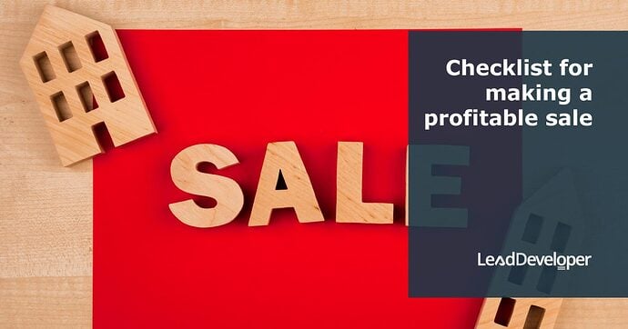 Checklist-for-making-a-profitable-sale