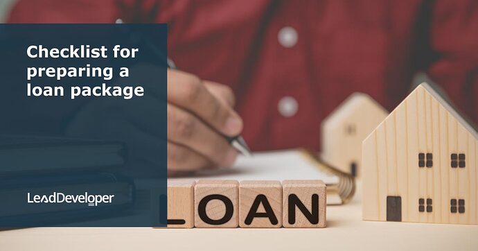 Checklist-for-preparing-a-loan-package