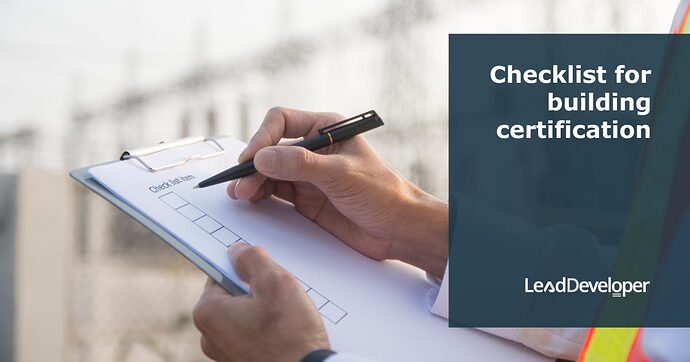 Checklist-for-building-certification