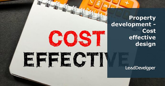 Property-development-Cost-effective-design