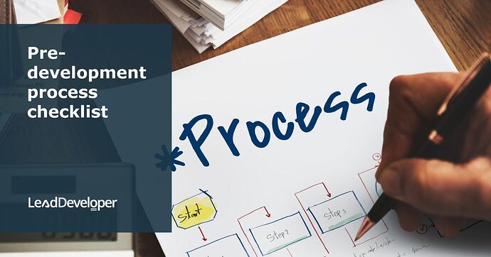 Predevelopment-process-checklist