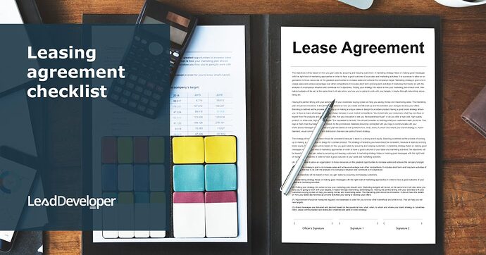 Leasing-agreement-checklist