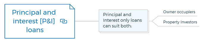 Principal and interest P&I loans