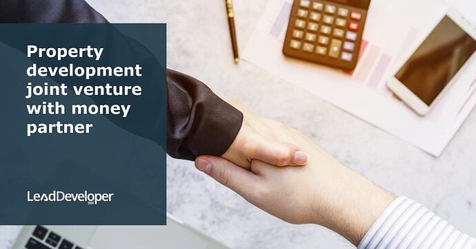 Property-development-joint-venture-with-money-partner
