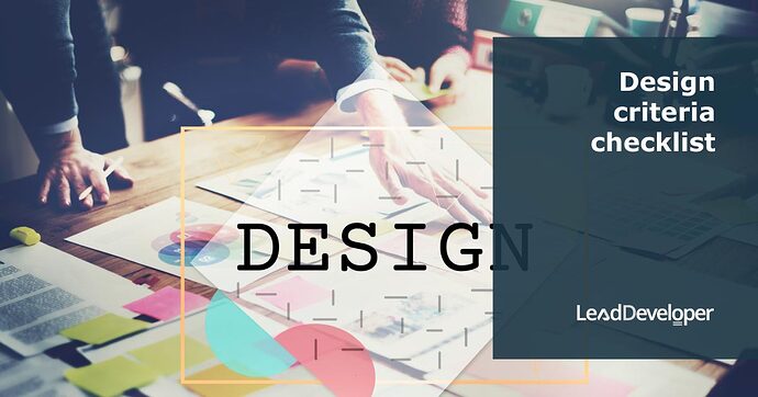 Design-criteria-checklist