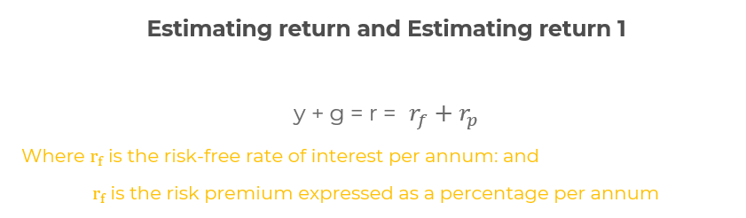 Estimating return and Estimating return 1