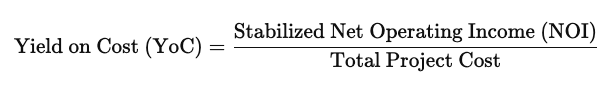 Yield on Cost