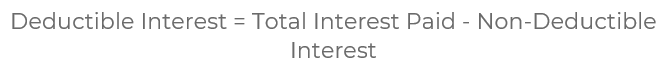 Interest calculation